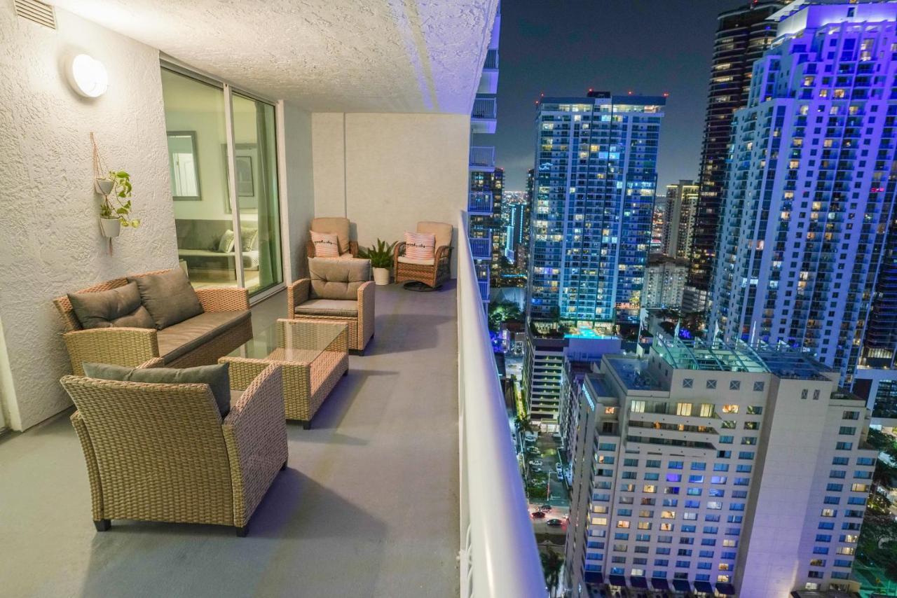 4 Bed Full Condo In Miami With Skyline & Sea View Extérieur photo