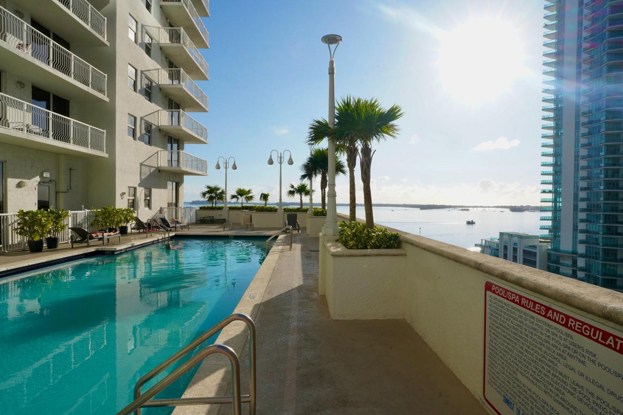 4 Bed Full Condo In Miami With Skyline & Sea View Extérieur photo