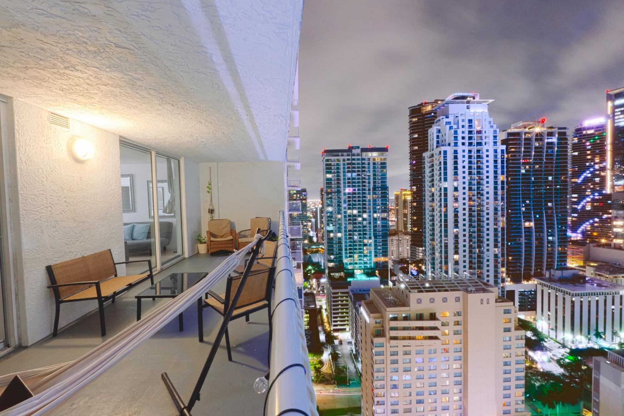 4 Bed Full Condo In Miami With Skyline & Sea View Extérieur photo